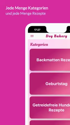 Dog Bakery - Hundekeks Rezepte android App screenshot 10